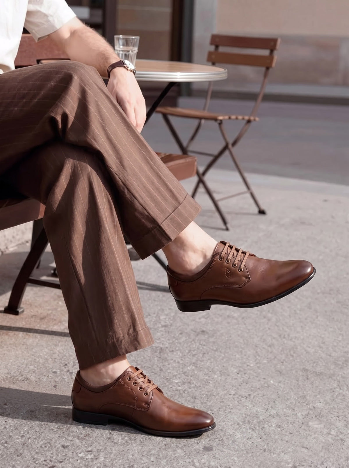 Kadvero - Brown Formal Lace-Up Shoes