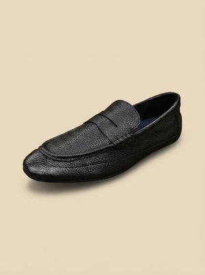 Loafkar - Black Penny Loafers