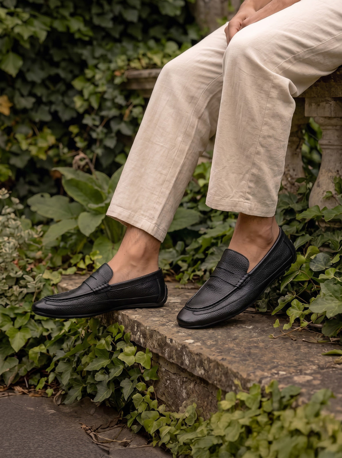 Loafkar - Black Penny Loafers