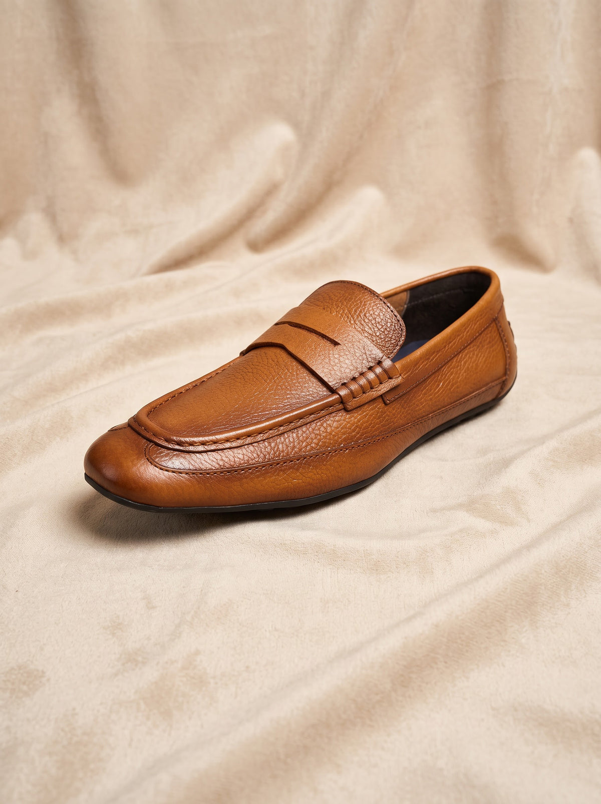 Mokharo - Classic Tan Leather Loafers