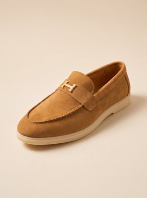 Suvedar - Tan Suede Loafers